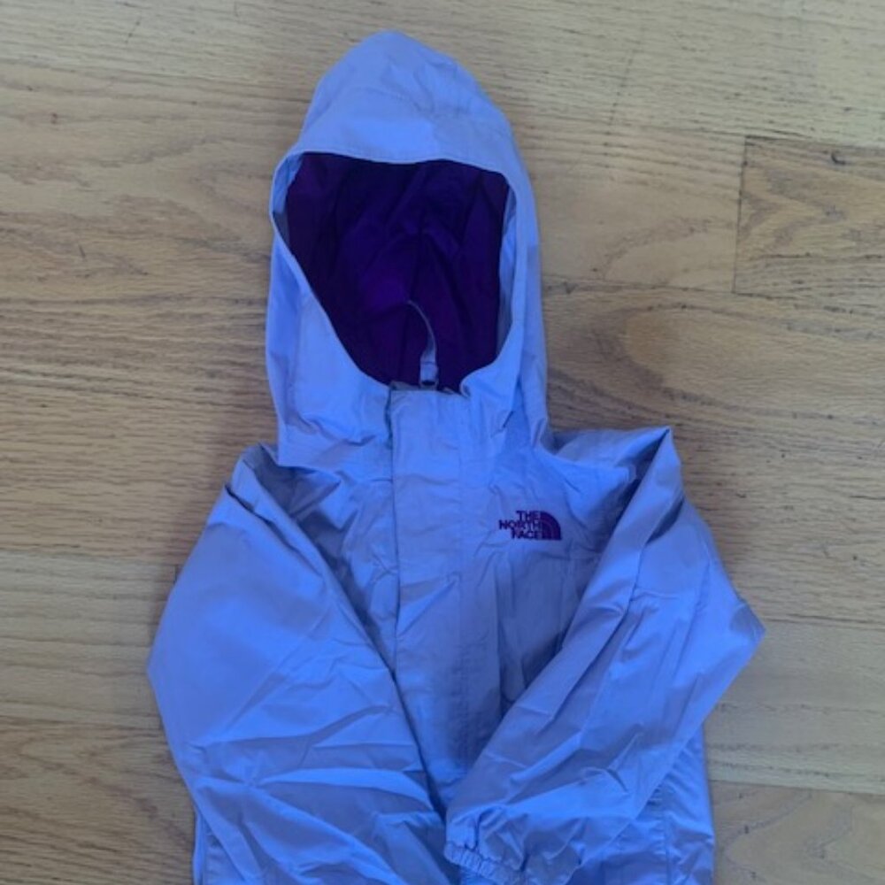 The North Face rain jacket 2T